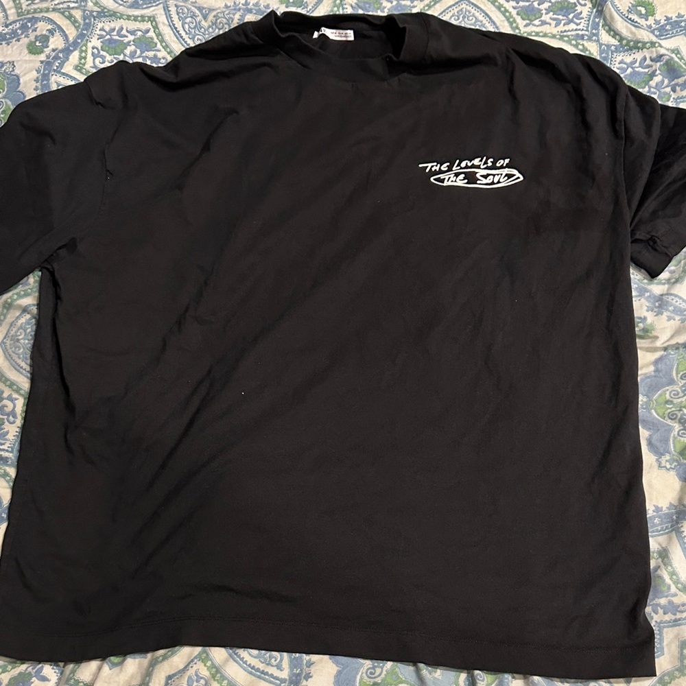 Zara Black Graphic Men's Shirt